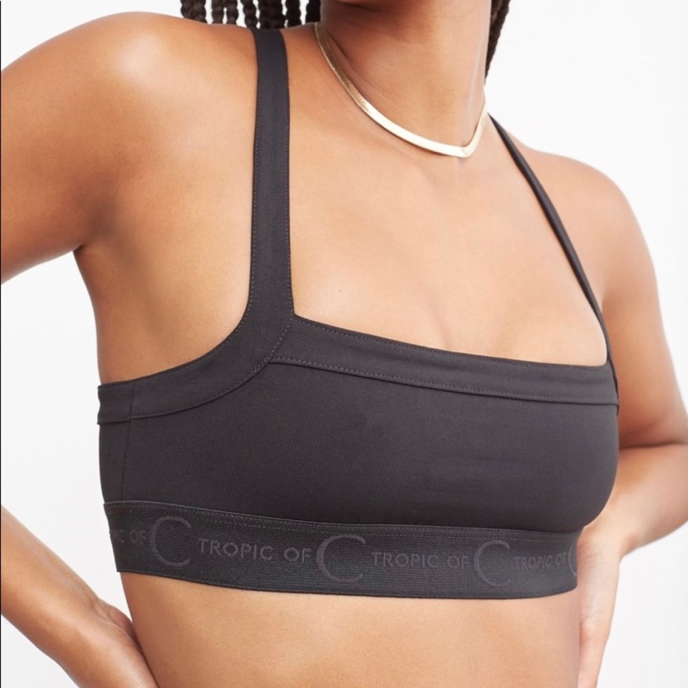 Tropic of C Sports Bra Square Neck